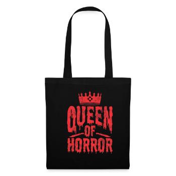 Queen Of Horror For Scary Films Lover Halloween - Tote Bag - black - Front