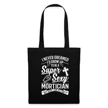 Super Sex Mortician Undertaker Corbillard - Sac en tissu - noir - Devant