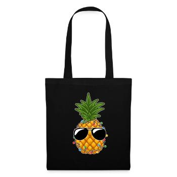 Tropical Fruit Pineapple Christmas In July Summer - Tote Bag - black - Front