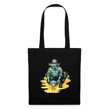 Gold Miner Prospecting Gold Panning - Tote Bag - black - Front