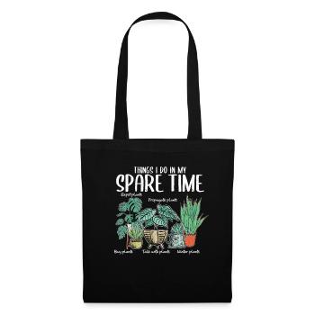 Gardening Things I Do In My Spare Time Gardeners - Tote Bag - black - Front