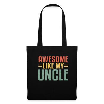 Awesome Like My Uncle For Graduation Day - Tote Bag - black - Front