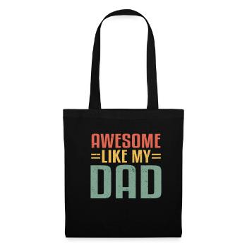 Awesome Like My Dad For Graduation Day - Tote Bag - black - Front