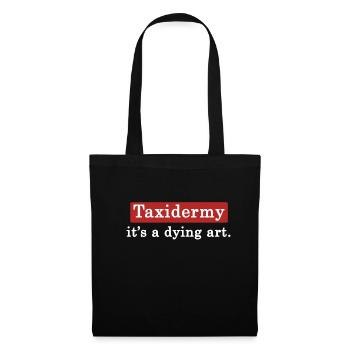 Animaux en peluche Préparation animale Dictons amusants - Sac en tissu - noir - Devant
