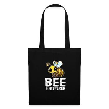 Funny Bee Lover Bee Whisperer - Tote Bag - black - Front