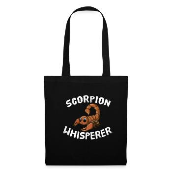 Funny Scorpion Lover Scorpion Whisperer - Tote Bag - black - Front