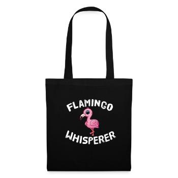 Funny Flamingo Lover Flamingo Whisperer - Tote Bag - black - Front