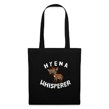 Funny Hyena Lover Hyena Whisperer - Tote Bag - black - Front