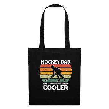 Hockey Papa Normal Père Seulement Cool Papa - Sac en tissu - noir - Devant
