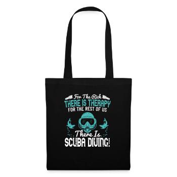 For the rich, there is therapy. For the rest of - Tote Bag - black - Front