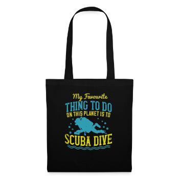 My favourite thing to do on this planet is to - Tote Bag - black - Front