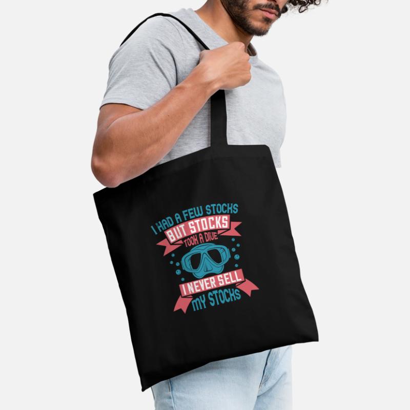 J’avais quelques actions, mais les actions ont plongé. Je Sac en tissu