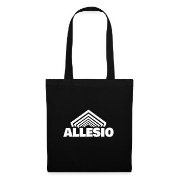 Prénom Allesio - Sac en tissu - noir - Devant