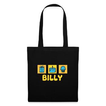 First name Billy - Tote Bag - black - Front