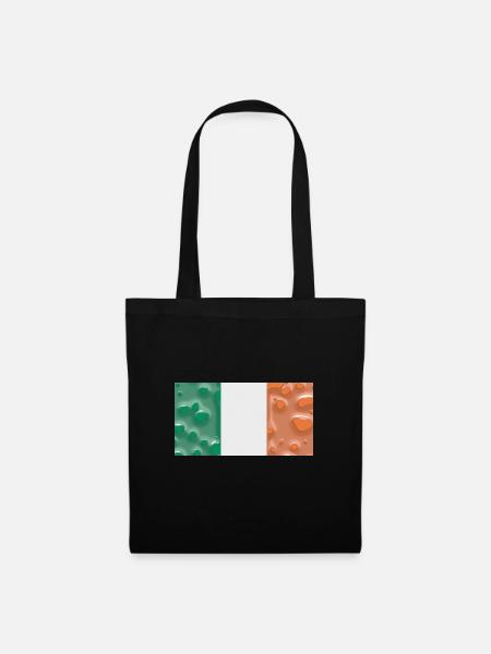 Irland - Stoffbeutel - Schwarz