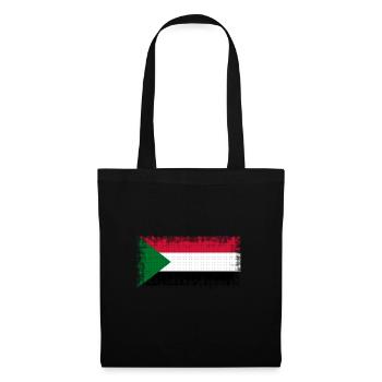 Soudan Soudan - Sac en tissu - noir - Devant