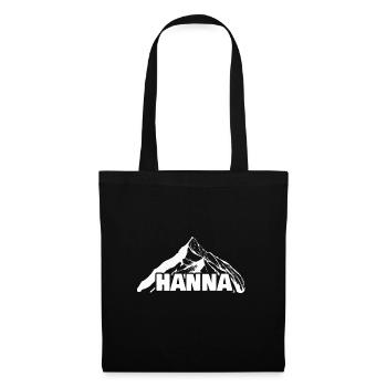 Klettern Hanna - Stoffbeutel - Schwarz - Vorne