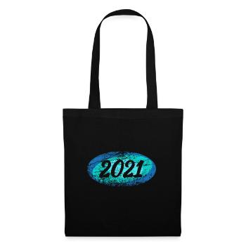 Witzig 2021 - Stoffbeutel - Schwarz - Vorne