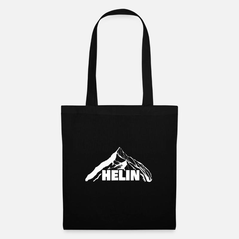 Helin als Klettern - Stoffbeutel - Schwarz