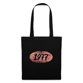 Vacances 1977 - Sac en tissu - noir - Devant