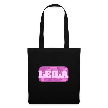 Santé Leila - Sac en tissu - noir - Devant