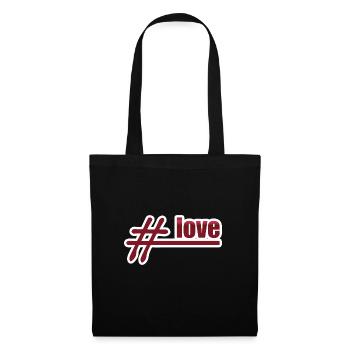 Love Liebe - Tote Bag - black - Front