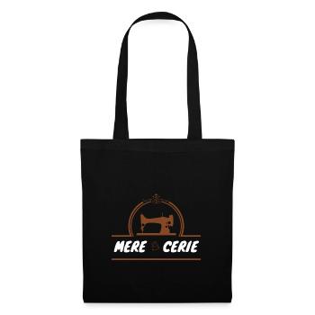 Mère cerie - Sac en tissu - noir - Devant