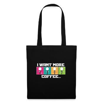 SLP Thérapeute Orthophoniste Je veux - Sac en tissu - noir - Devant