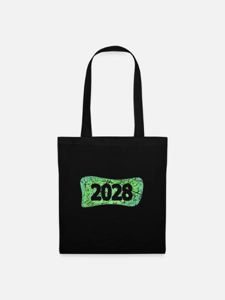 2028 - Stoffbeutel - Schwarz