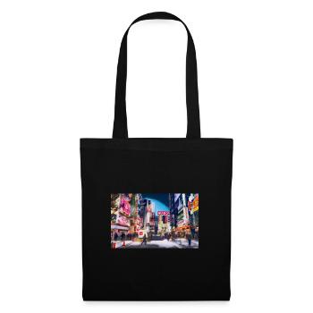 Akihabara, Tokyo, Japon - Sac en tissu - noir - Devant