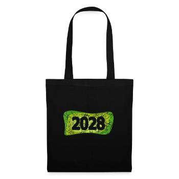 2028 2028 - Stoffbeutel - Schwarz - Vorne