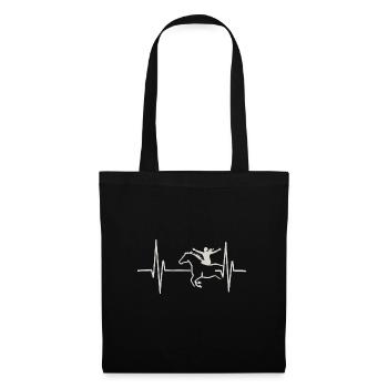 Loves Horse Vaulting Gift - Tote Bag - black - Front