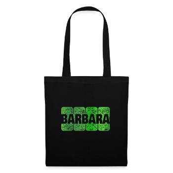 Barbara - Stoffbeutel - Schwarz - Vorne