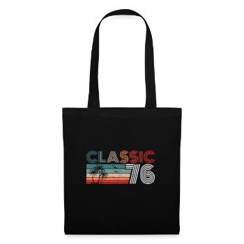 47 Year Old Birthday 2023 Classic 1976 47 Birthday - Stoffbeutel - Schwarz - Vorne