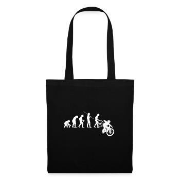 MTB Fahrrad & Bike Evolution - Stoffbeutel - Schwarz - Vorne
