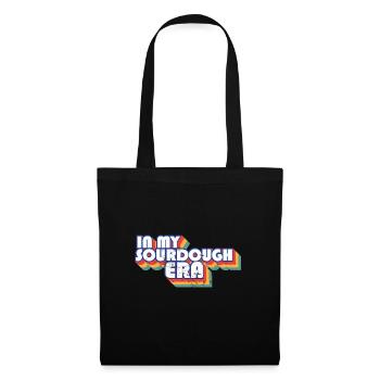 Dans mon ère au levain Home Baker Funny Bread Baking - Sac en tissu - noir - Devant