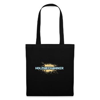Job Holzmechaniker - Stoffbeutel - Schwarz - Vorne