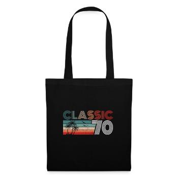 53 Year Old Birthday 2023 Classic 1970 53 Birthday - Stoffbeutel - Schwarz - Vorne