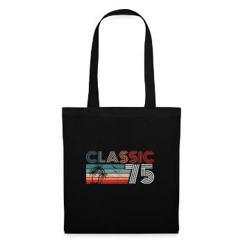 48 ans Anniversaire 2023 Classic 1975 48 Anniversaire - Sac en tissu - noir - Devant