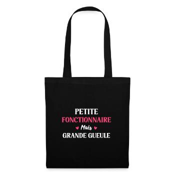 Fonctionnaire - Sac en tissu - noir - Devant