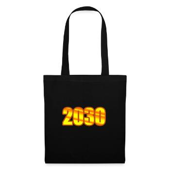 2030 - Tote Bag - black - Front