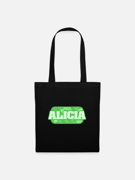 Gesundheit Alicia - Stoffbeutel - Schwarz