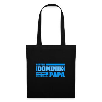 Dominik - Stoffbeutel - Schwarz - Vorne