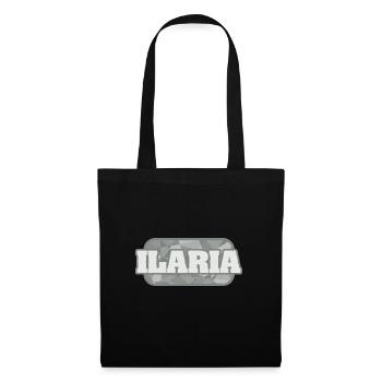 Geschenk für Ilaria - Stoffbeutel - Schwarz - Vorne