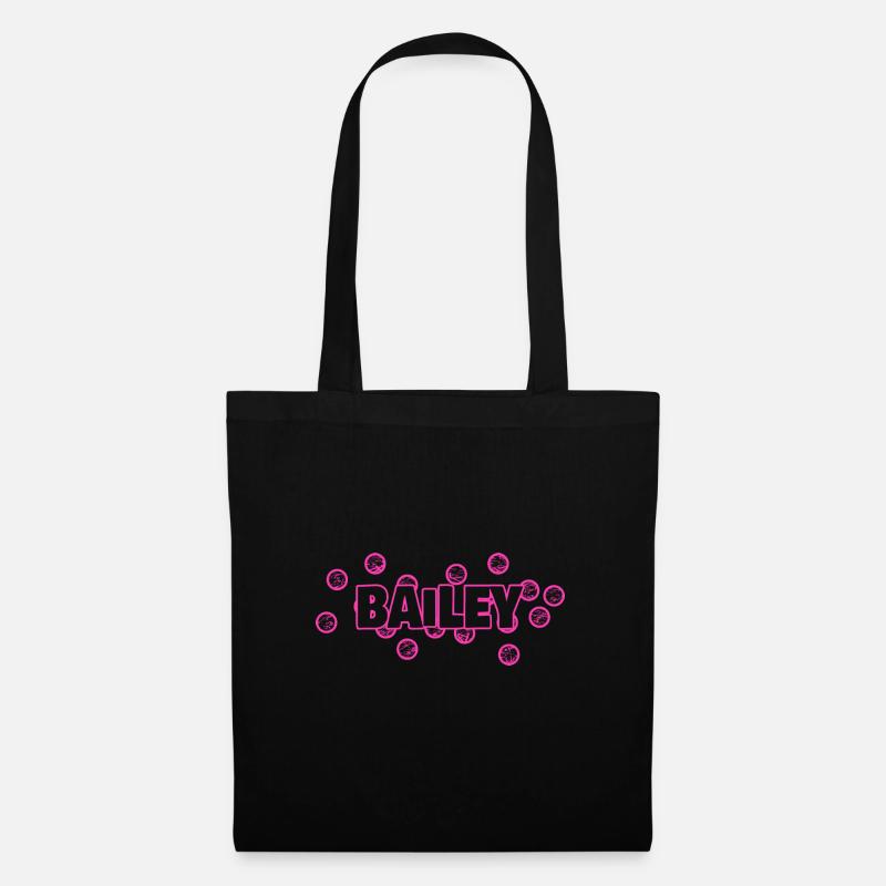 Bailey als Bailey - Stoffbeutel - Schwarz