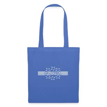 Nom de femme Clarisa - Sac en tissu - bleu pâle - Devant