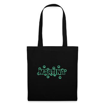 Martina - Sac en tissu - noir - Devant