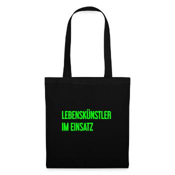Artistes de la vie en action - Sac en tissu - noir - Devant