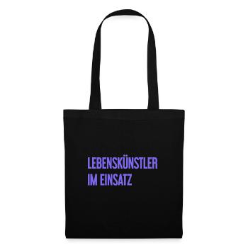 Artists of life in action - Tote Bag - black - Front