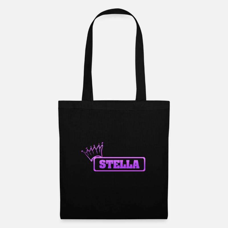 Stella - Stoffbeutel - Schwarz